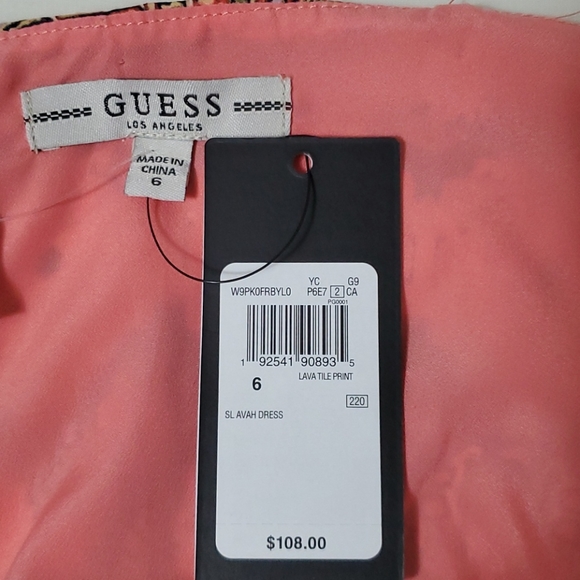 ❌SOLD❌ NWT Guess Spaghetti Strap Dress Size 6 - Picture 7 of 9